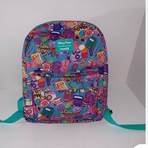 NWT - LOUNGEFLY + DISNEY PIXAR EDITION MINI BACKPACK🩵🎒💎🎁🩷 - Picture 15 of 15